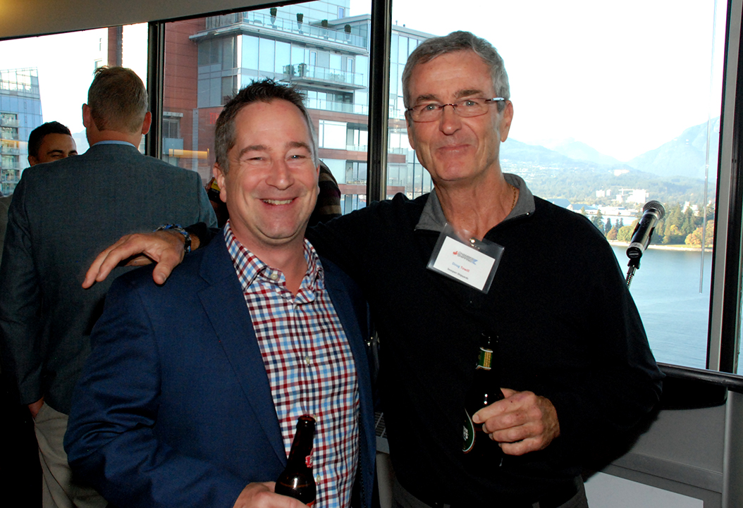 7. Lance Fridfinnson (Colley West) with Doug Towill (Seaspan).