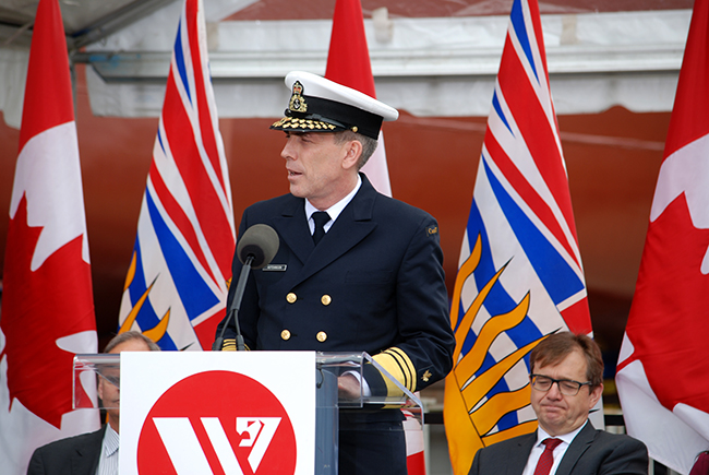 Commissioner Jeff Hutchinson, Canadian Coast Guard